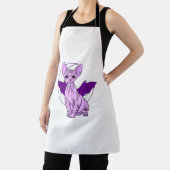 Tablier Sphynx Chat Chat Cute Pastel Goth Sorcière gothiqu (Insitu)