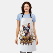 Tablier Sphynx Maman Amoureux des chats Mum Apron (Porté)