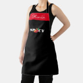 Tablier Spicy Apron - Custom Text Chili Cook Off Gift (Insitu)