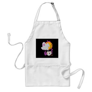 Tablier Spider Cadeau Boo Ghost Bats Spider Déplaisant Hal