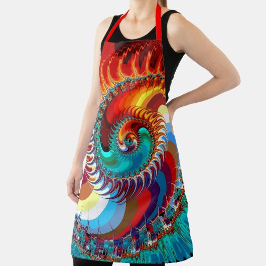 Tablier Spirale de dragon colorée (Insitu)