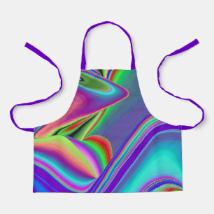 Tablier Spirit of Summer Breeze , Abstrait Rainbowart en 3