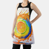 Tablier Splash Citrus de la conception des couleurs (Insitu)