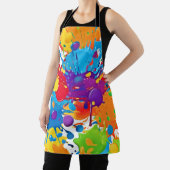 Tablier Splash d'art Abstrait (Insitu)