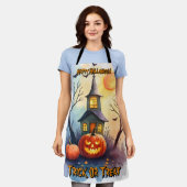 Tablier Spooky Cute Modern Halloween Collection (Porté)