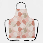 Tablier Spring Botanical Blush Sage All-Over Print Apron (Recto)