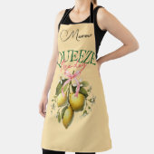 Tablier Squeeze Day Lemons Personnalisé (Insitu)