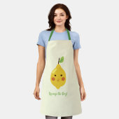 Tablier Squeeze Day Punny Lemon (Porté)