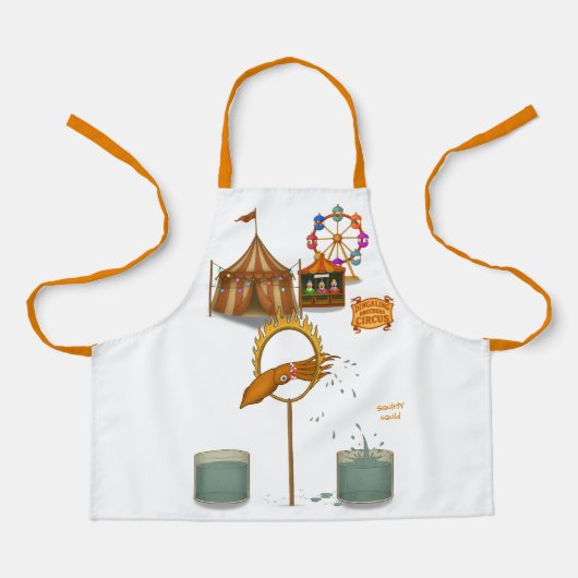 Tablier Squirty squid (Recto)