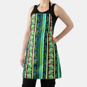 Tablier Sri Lanka Liyawel (motif feuille) (Insitu)