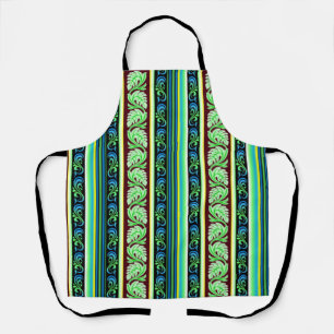 Tablier Sri Lanka Liyawel (motif feuille)