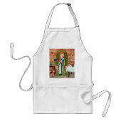 Tablier St. Martha de Béthanie dans sa cuisine (Devant)