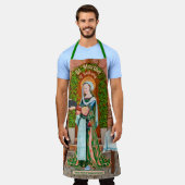 Tablier St. Martha de Béthanie dans sa cuisine (Porté)