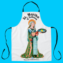 St. Martha de Béthanie dans sa cuisine (plat)