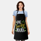 Tablier St Patrick Day Lucky Mama (Porté)