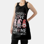 Tablier St-Valentin Choisissez L'amour Gnome Peu Importe Q (Insitu)