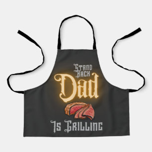 Tablier Stand Back Papa Grill Devis Grill Pour L'Été