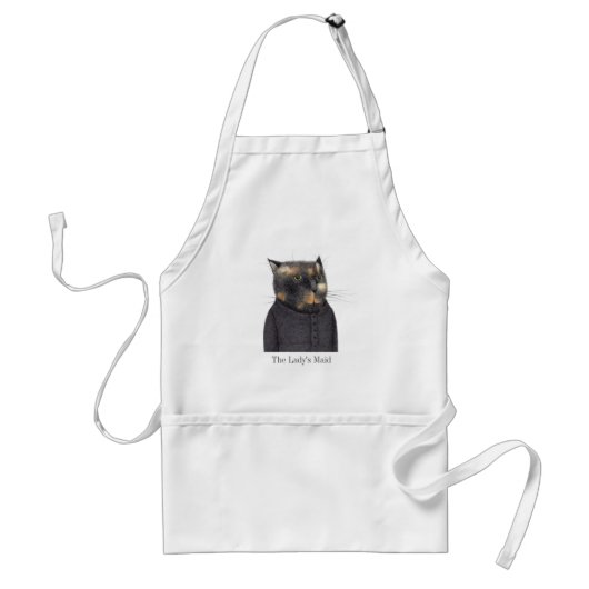 Tablier standard de la femme de chambre chat (Devant)