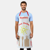 Tablier Star Baker avec nom et images modifiables (Porté)