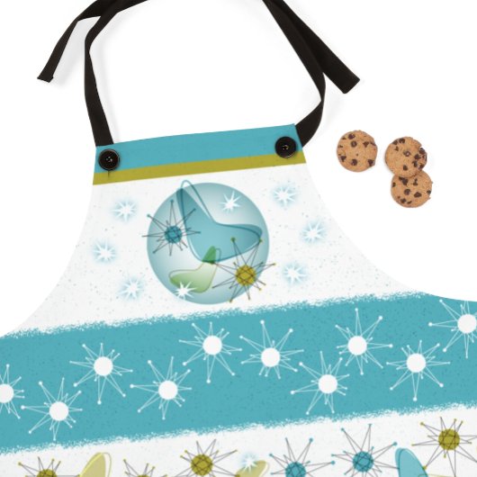 Tablier Starburst moderne du milieu du siècle Apron Unisex
