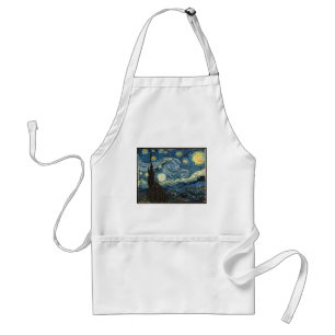 Tablier Starry Night by Vincent Van Gogh