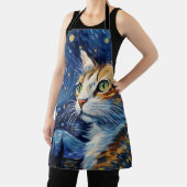 Tablier Starry Night Cat (Insitu)