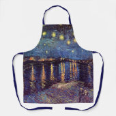 Tablier Starry Night Over the Rhone par Vincent van Gogh (Recto)