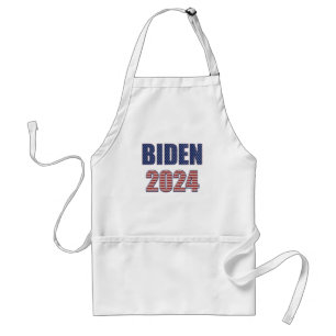 Tablier Stars and Stripes Typographie Biden 2024