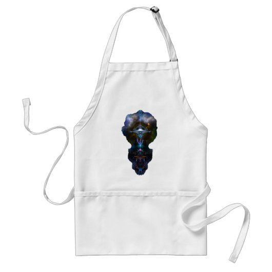 Tablier Station spatiale Ansarious Fractal Art ISO (Devant)