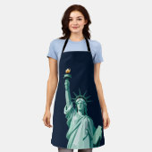 Tablier Statue de la Liberté Art moderne Apron (Porté)