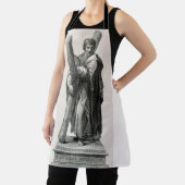 Tablier Statue de Saint André Apôtre avec croix (Insitu)