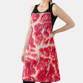 Tablier Steak de boeuf cru frais viande marbrée texture fe (Insitu)