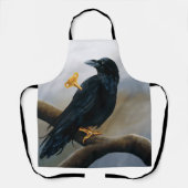 Tablier Steampunk Black Raven (Recto)