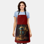 Tablier Steampunk Style French Press (Porté)