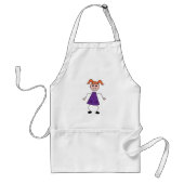 Tablier Stick Girl (Devant)