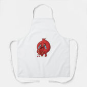 Tablier Sticker pour dessin à la grenade - Fruits mignons (Recto)