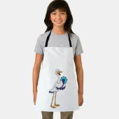 Tablier Stork en musicien avec Tambourine (Insitu)