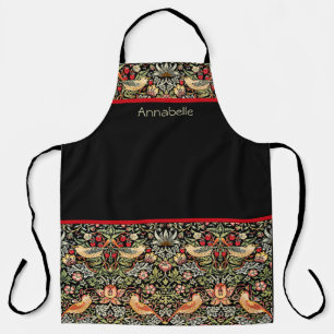 Tablier Strawberry Thief William Morris Personnaliser