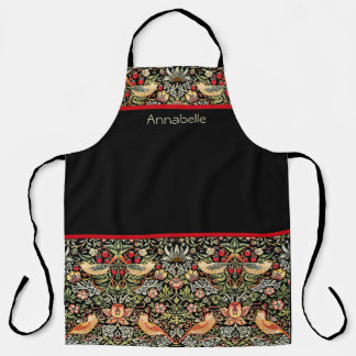 Tablier Strawberry Thief William Morris Personnaliser