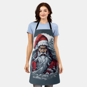 Tablier Striking Samurai Santa Claus