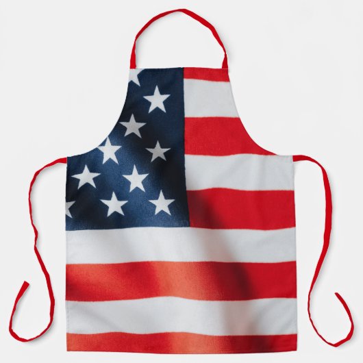 Tablier Stripes USA Cuisine Apron — USA (Recto)