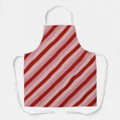 Tablier Stripes Valentine personnalisables (Recto)