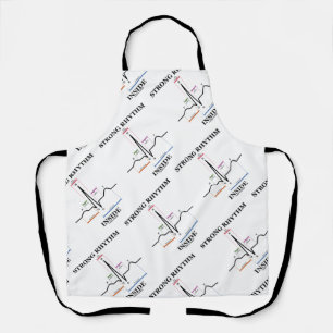 Tablier Strong Rhythm Inside ECG/EKG Heartbeat