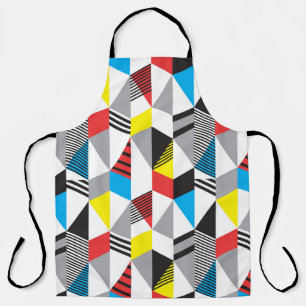 Tablier Style Bauhaus rétro : Abstrait sans couture