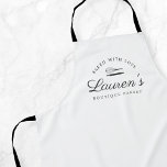 Tablier Style classique Accueil Boulangerie Logo<br><div class="desc">Un bureau,  des journaux gratuits et un service de réveil par téléphone sont disponibles.</div>