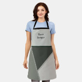 Tablier Style culinaire moderne Tout-En-Plan (Porté)