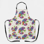 Tablier Style d'aquarelle des teintures Chameleon (Recto)