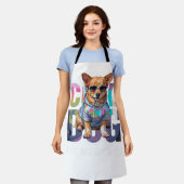 Tablier Style de chien cool (Porté)