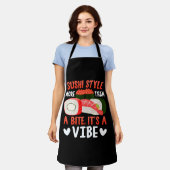 Tablier Style de sushi plus qu'une bouchée (Porté)