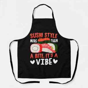 Tablier Style de sushi plus qu'une bouchée